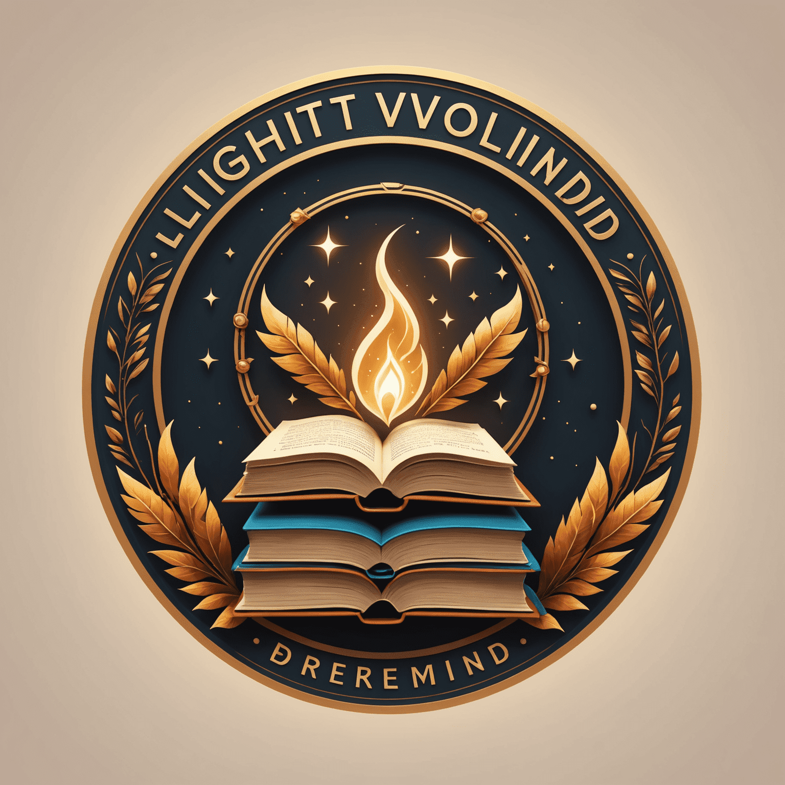 Logotipo da Lightvolrendo com elementos que representam Simone Tebet e livros