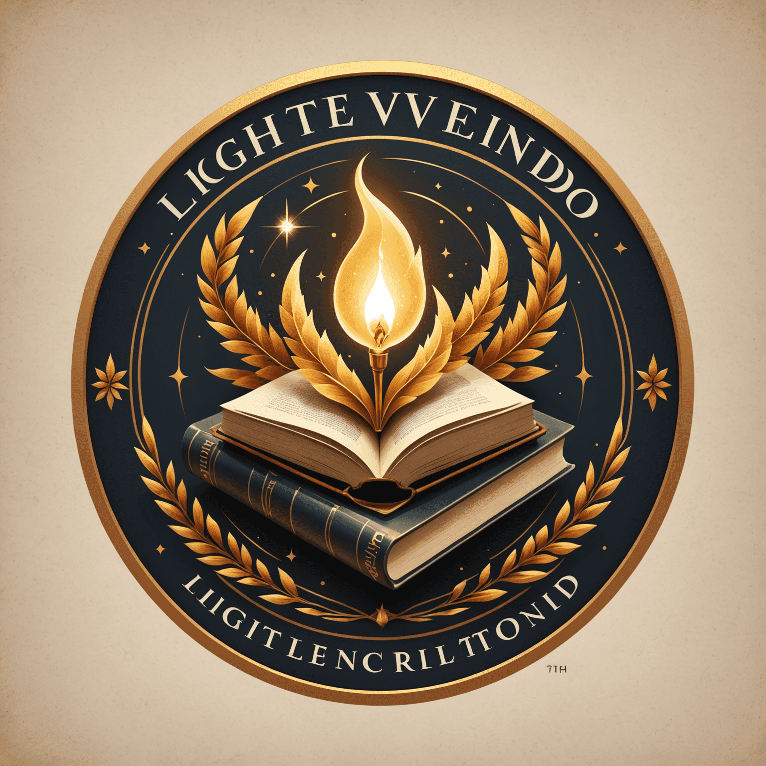 Logotipo da Lightvolrendo com elementos que representam Simone Tebet e livros